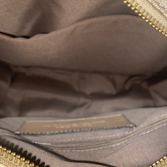 Calvin Klein Tan Monogram Backpack - Picture 3 of 8